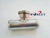 Car 32mm Aluminum In-Line Radiator Hose Connector Filler Neck/Cap