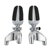 Harley Sportster 1200 883 Chrome Rear Passenger Foot Peg Mount (2004-2013)