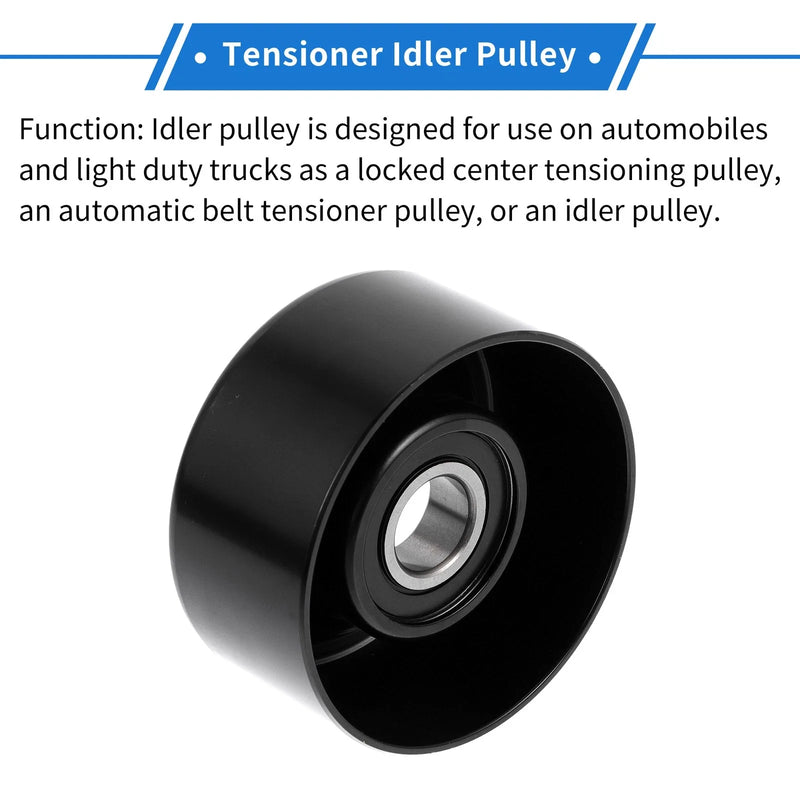 Acura TSX, Honda (2004-2014) - 1 Pc Drive Belt Idler Pulley