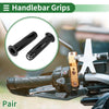 Motorcycle Handle Bar Throttle Black 7/8" 22mm Hand Grips