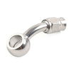 Motorcycle 10.2mm 3/8" Eye Banjo Hose Ends AN-3 45�� Brake