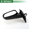 Toyota Yaris Hatchback Left Side Door Mirror White (2006-2011)