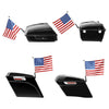 Harley Touring Saddlebag Trunk Mount American Flagpole (1993-2022)
