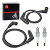 Bombardier TRAXTER Spark Plug & Wire Cap Kit 15in/24.4in (2003–2016)