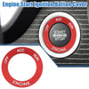 Dodge Challenger 2015-2024 Aluminum Red Engine Start Button Sticker
