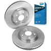 Toyota Camry Front Disc Brake Rotors & GCT Pads (2010–2017)