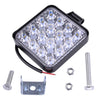 Truck Off Road Tractor 12V 24V 4 x 48W Square LED Work Spot Lights