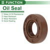 Oil Seal 18x35x10mm FKM Rubber 5 Pcs