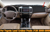Toyota Land Cruiser Prado Leather Dash Cover Protector Mat (2003–2009)