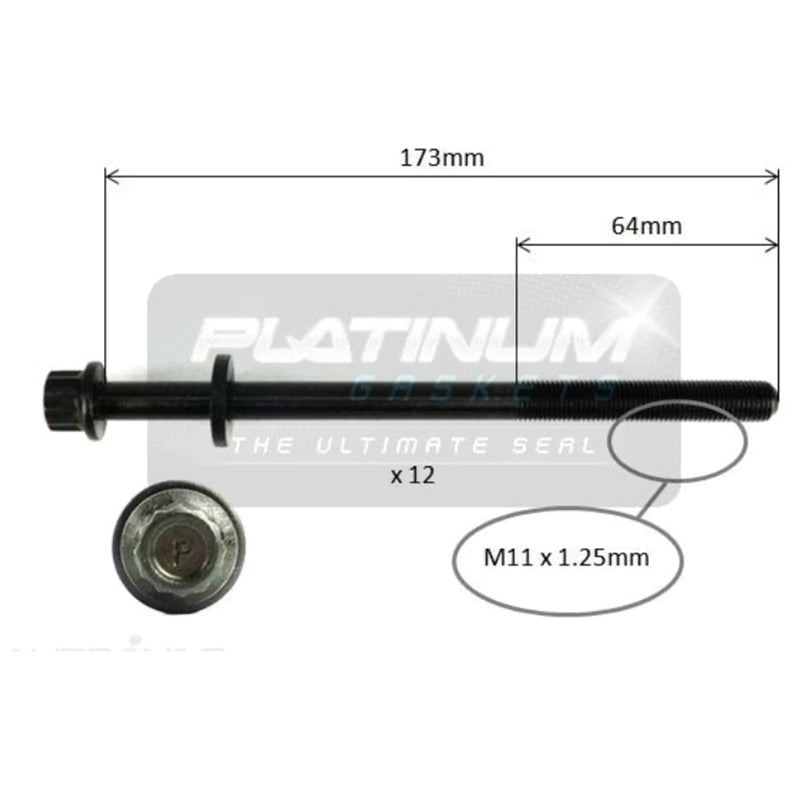 Subaru Forester SJ 4cyl 2.0L Cylinder Head Bolt Set FA20E (2013 - 2018)