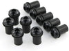 Kawasaki Ninja 250R ZZR250 EX250 Windscreen Fairing Bolts Black (2013-2018)