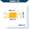 Car Motorcycle - Gold Tone Orange 10 x Mini ANL 40A Fuses
