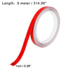 Bike Motorcycle 2pcs 314.96" Reflective Tape Sticker Warning Tape Red