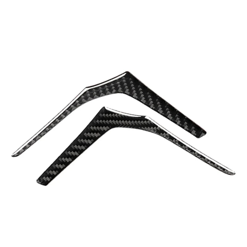 BMW 3 5 6 Series X3 X4 X5 Black Steering Wheel Strip Cover Trim (2018-2023)