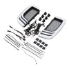 Harley Road Glide LED Fairing Lower Grills with Turn Signal Lights (2014-2024)