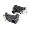 Motorcycle - Metal Alloy Black Fog Light Bracket