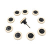 Angle Grinder 2 x 2" Wool Felt Polishing Wheel Buffing Pads