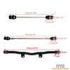 Harley Sportster S Highway Peg Crash Bar & Axle Slider Set (2021-2024)