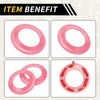 Jeep Wrangler JK (2007-2014) Pink A Pillar Speaker Ring Cover Trim