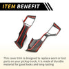 Toyota Tacoma Carbon Fiber Steering Wheel Cover Trims (2016-2023)