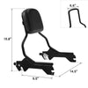 Harley Fat Boy Breakout FLFB FLFBS FXBR Sissy Bar Backrest Pad (2018-2025)