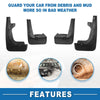 Lexus RX500h RX350h RX350 Mud Flap Splash Guards (2023-2024)