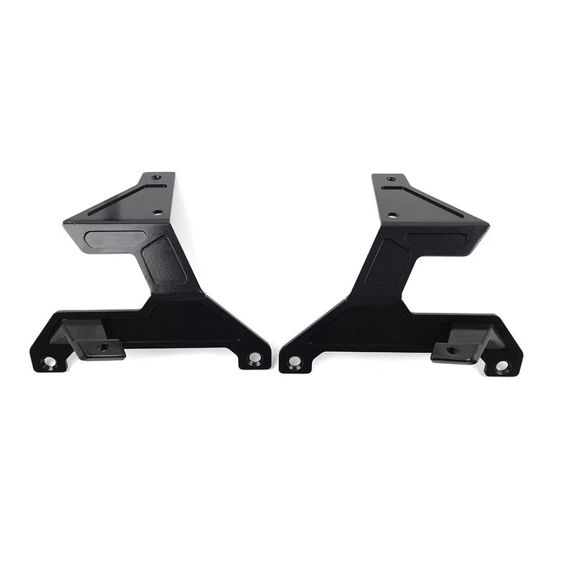 Jeep Wrangler JL Gladiator JT Dual A-Pillar Light Mounting Brackets (2018-2023)