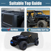 Jeep Wrangler JK JL 4 Door 2007-2021 with Door Zipper SUV Car Cover