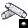 Volvo XC70 V50 C70 V70 XC60 SMD LED License Plate Lights (2001-2016)