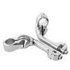 Harley Touring Chrome Long Angled Highway Crash Bar Foot Peg Mounts