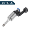 Infiniti QX56 1 Pc Black Silver Tone Fuel Injector 5.6 (2011-2013)