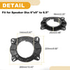 Toyota Camry Speaker Spacer Rings (2006-2017)