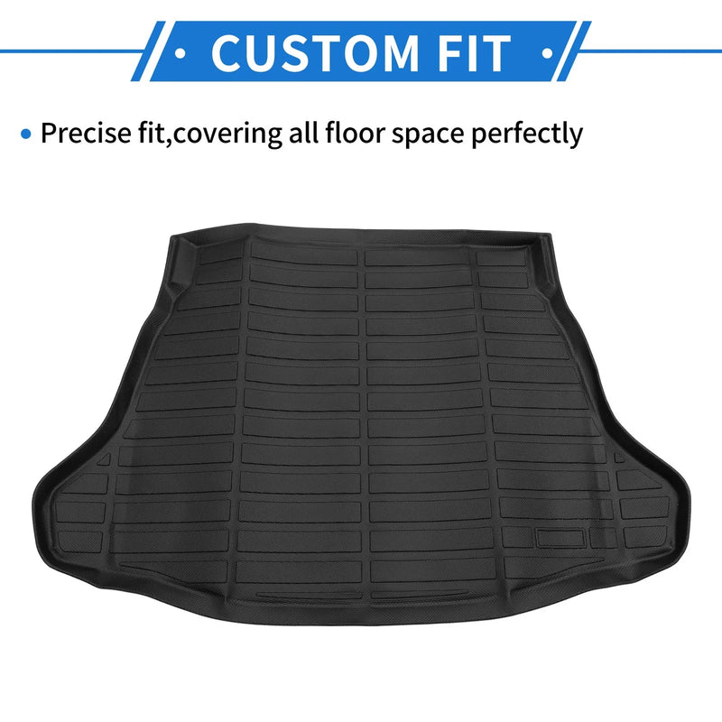 Toyota Prius (2016-2022) Long Stripe Pattern Cargo Liner Rear Trunk Mat