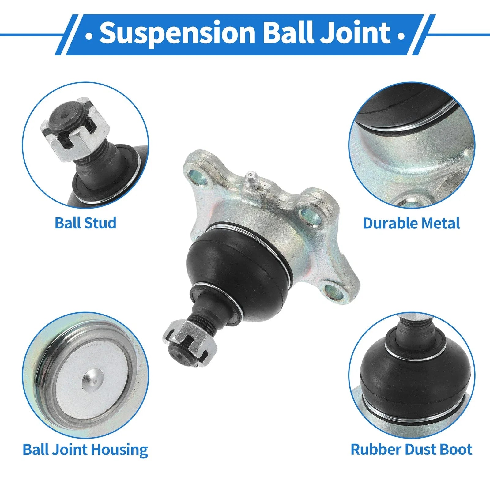 2 x Front Lower Ball Joints for Toyota 4Runner (1989-1996)