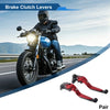 Yamaha YZF R1 Adjustable Brake Clutch Lever Red Handle Black End