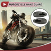 Motorcycle Universal Smoked Black Cold Protection Hand Guard Set
