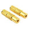 Racing Yellow Universal Motorcycle Bike Pegs Footpegs Rear Set Pedals