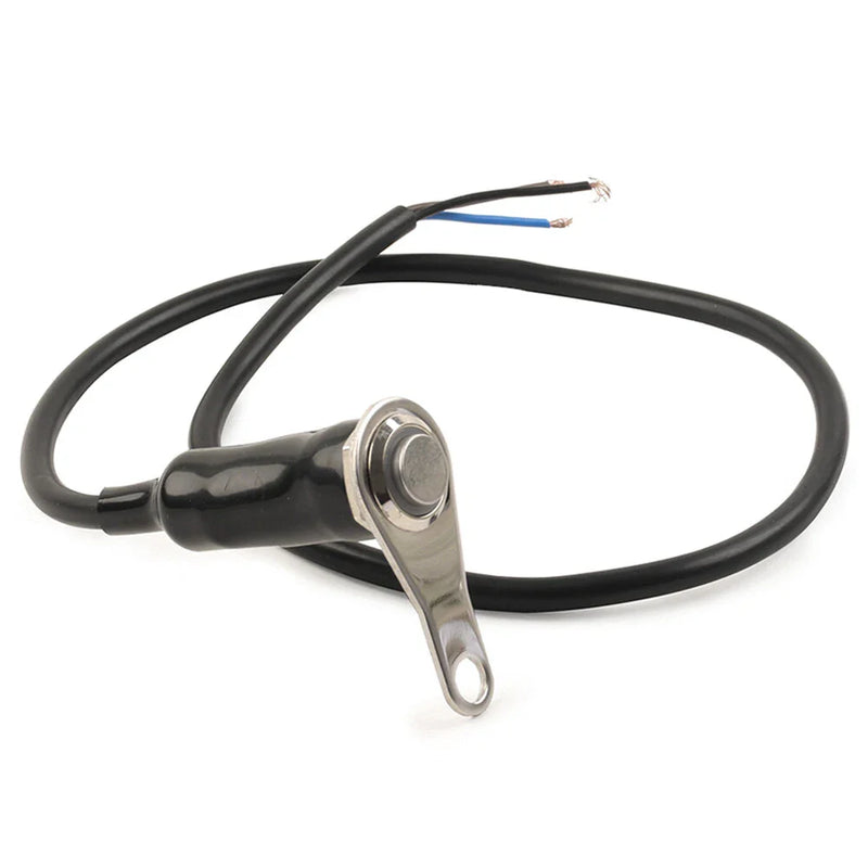 12V Headlight Fog Light - Green LED Switch ON/OFF Push Button