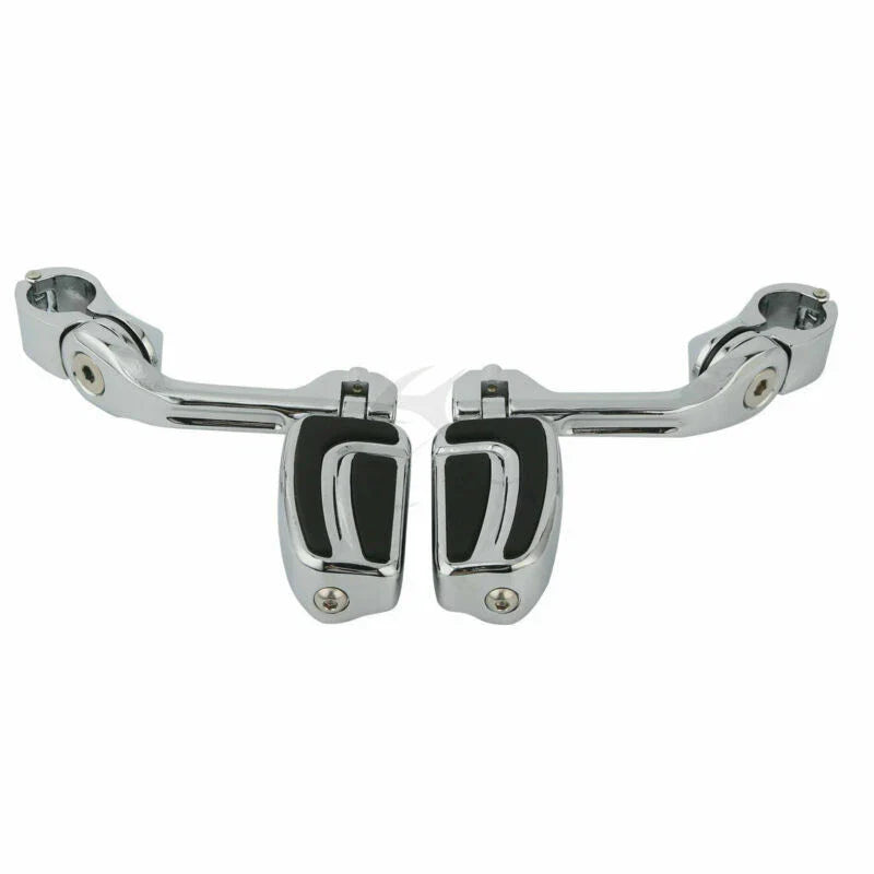 Harley Sportster 1-1/4'' Angled Engine Guard Foot Peg Mount