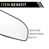 Dodge Ram 1500 Left Mirror Glass Replacement (2010-2023)