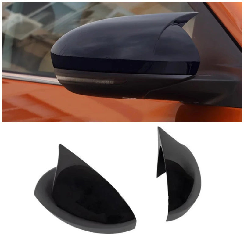 Nissan Altima Glossy Black Ox Horn Rearview Mirror Lid Cover Trim (2019-2024)