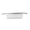 Off-Road Lights Silver Bull Bar Front License Plate Mount Bracket