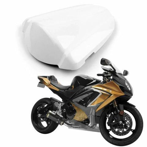 Suzuki GSXR1000 (2007-2008) White Pillion Seat Cover