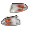 Corner Light Indicator Lamp L+R Fits Mitsubishi Lancer Mirage Sedan 1992-96 D06