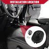 Jeep Wrangler (2007-2013) Black Gear Shifter Boot Cover