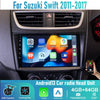 Suzuki Swift 4-64GB Wireless CarPlay Android Auto Radio (2012-2017)