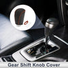 Toyota Corolla Black Brown Faux Leather Gear Shift Knob Cover (2009-2013)