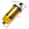Goldenrod 496 1" NPT Cap Fuel Tank Filter