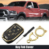 GMC Terrain Smart Key Fob Cover with Keychain Black (2017-2021)
