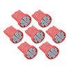Ford Mustang 7 x T10 Red LED Dash Light Bulbs (1987-1993)
